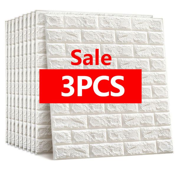 diy self adhensive 3d brick wall stickers living room decor foam waterproof wall covering wallpaper for tv background kids room 77*70cm
diy self adhensive 3d brick wall stickers living room decor foam waterproof wall covering wallpaper for tv background kids room 77*70cm