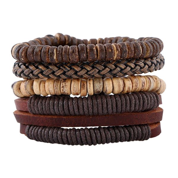exquisite leather bracelets charming hand rope for women men adjustable hand bracelet eye-catching party accessories, Golden;silver
exquisite leather bracelets charming hand rope for women men adjustable hand bracelet eye-catching party accessories, Golden;silver