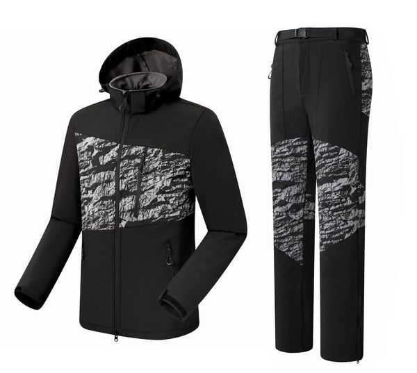 2019 men hiking jacket pant softshell fleece suit windproof water repellent outdoor sport wear male coat trouser mountain camp, Blue;black
2019 men hiking jacket pant softshell fleece suit windproof water repellent outdoor sport wear male coat trouser mountain camp, Blue;black