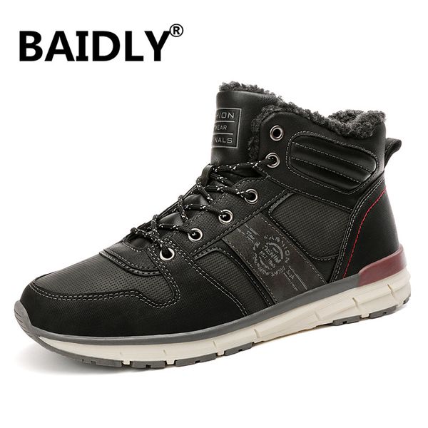new outdoor super warm plush men winter boots working male warm shoes men's ankle boots big size footwear botas hombre, Black
new outdoor super warm plush men winter boots working male warm shoes men's ankle boots big size footwear botas hombre, Black