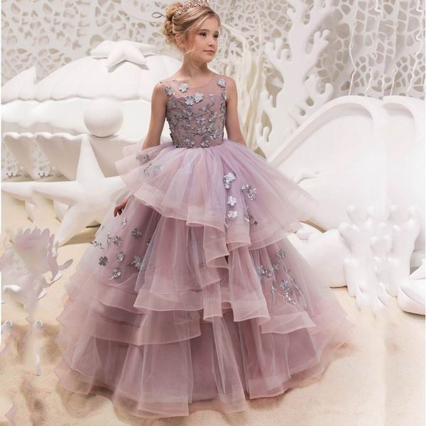 girls evening dress applique flower party dress layered ball gown for wedding princess dress children clothes 2-13y gd005, Red;yellow
girls evening dress applique flower party dress layered ball gown for wedding princess dress children clothes 2-13y gd005, Red;yellow