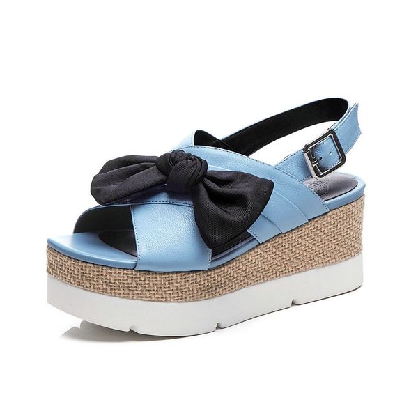 shoes woman 2019 fashion genuine leather women sandals high heel platform shoes female buckle summer casual, Black
shoes woman 2019 fashion genuine leather women sandals high heel platform shoes female buckle summer casual, Black