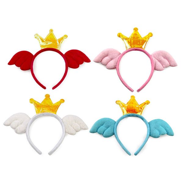 kids angel wing headband crown hair band headwear fancy dress birthday party favors gift new year supplies, Slivery;white
kids angel wing headband crown hair band headwear fancy dress birthday party favors gift new year supplies, Slivery;white