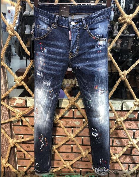 2019 новый мужской rip denim рваные джинсы синий хлопок мода колготки весна / осень мужская тенденция @1156, Blue
2019 новый мужской rip denim рваные джинсы синий хлопок мода колготки весна / осень мужская тенденция @1156, Blue