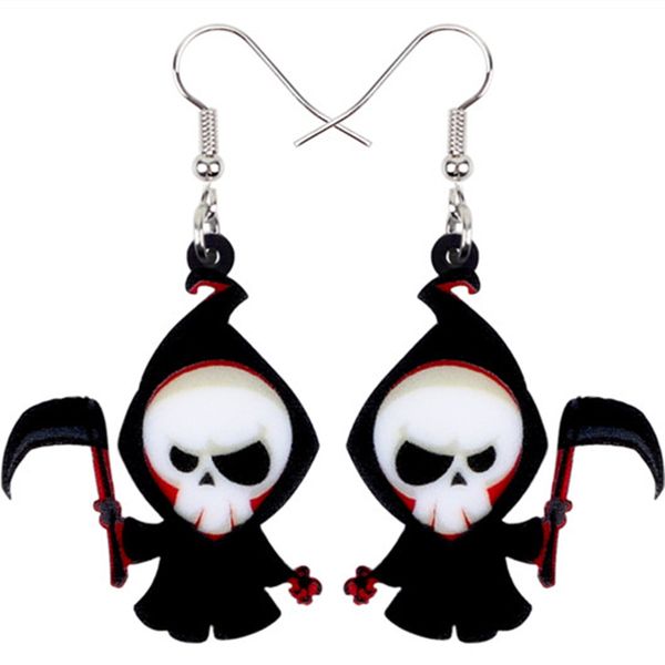 dangle & chandelier acrylic halloween cute death reaper earrings drop cartoon costumes jewelry for women girls teens gift accessories, Silver
dangle & chandelier acrylic halloween cute death reaper earrings drop cartoon costumes jewelry for women girls teens gift accessories, Silver