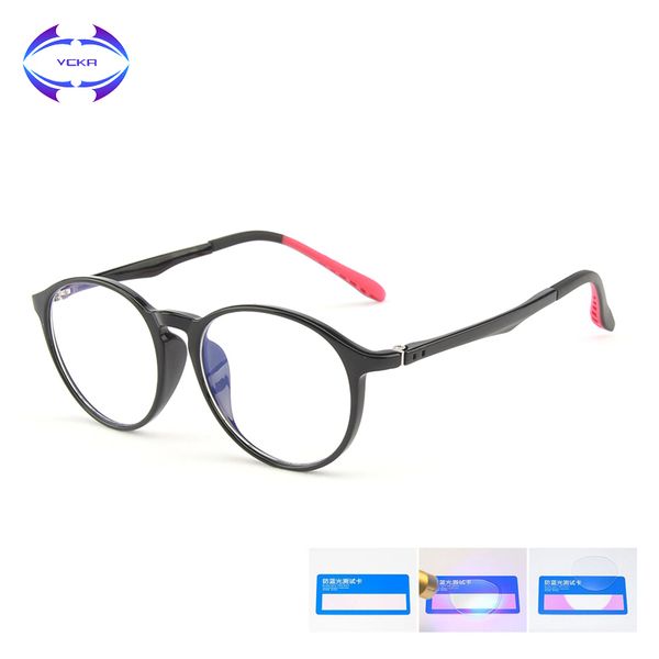 vcka children anti-blue light glasses frame round game protective goggle ultralight eyeglass kids tr90 silicone boy computer, White;black
vcka children anti-blue light glasses frame round game protective goggle ultralight eyeglass kids tr90 silicone boy computer, White;black