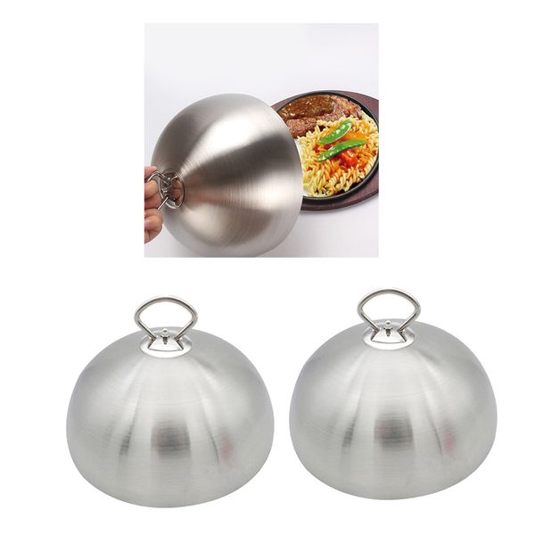 2 pcs stainless steel wok cover dome and steaming cover round basting cover 11inch large diameter
2 pcs stainless steel wok cover dome and steaming cover round basting cover 11inch large diameter