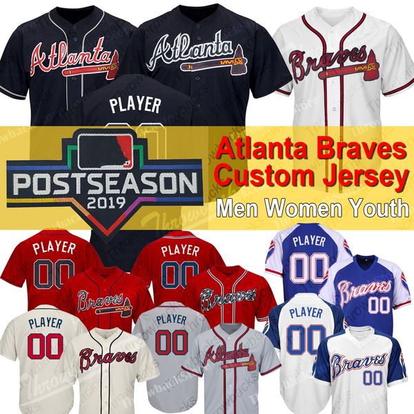 Atlanta 2019 Postseason Braves Jersey 13 Ronald Acuna Jr. 5 Freddie Freeman 7 Dansby Swanson Baseball Jerseys
Atlanta 2019 Postseason Braves Jersey 13 Ronald Acuna Jr. 5 Freddie Freeman 7 Dansby Swanson Baseball Jerseys