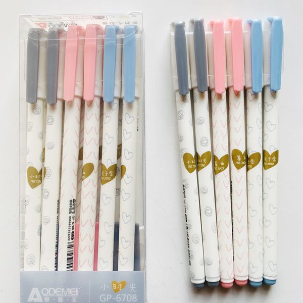 3x cute simple golden heart the time gel pen writing signing pen school office supply kids gift stationery 0.5mm black ink
3x cute simple golden heart the time gel pen writing signing pen school office supply kids gift stationery 0.5mm black ink