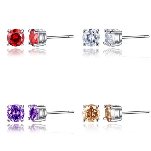 colour diamond earring zircon claw ear nail designer ohrringe titanium steel star earrings fashion jewelry, Silver
colour diamond earring zircon claw ear nail designer ohrringe titanium steel star earrings fashion jewelry, Silver
