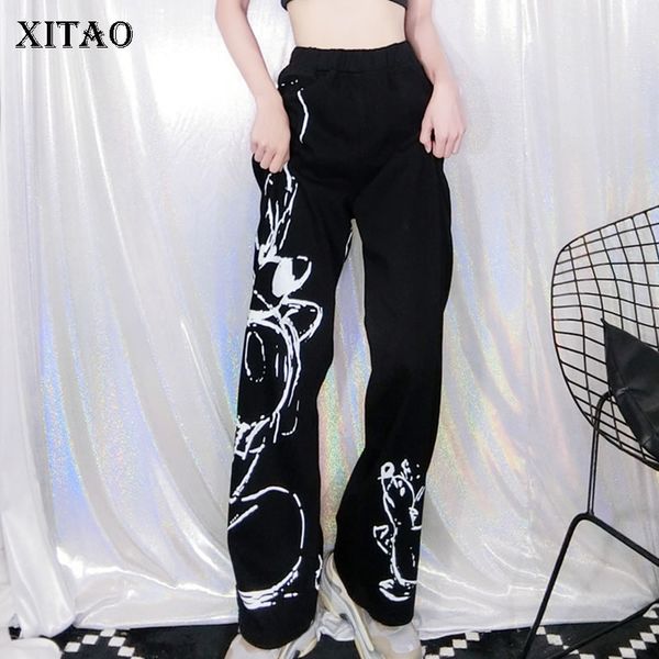 xitao print pattern pockets jean women 2020 autumn casual fashion style temperament all match high waist women clothes zyq4321, Blue
xitao print pattern pockets jean women 2020 autumn casual fashion style temperament all match high waist women clothes zyq4321, Blue