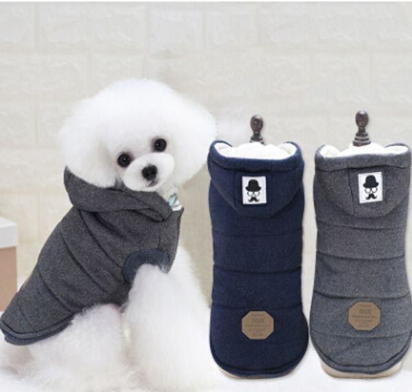 pet padded apparel dog cotton coat winter warm dog hoodie jacket hot sale two feet puppy teddy clothes
pet padded apparel dog cotton coat winter warm dog hoodie jacket hot sale two feet puppy teddy clothes