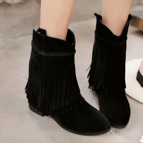 boots for womens suede boots long fringe winter embroidered fashion botas mujer invierno 2019 #ss, Black
boots for womens suede boots long fringe winter embroidered fashion botas mujer invierno 2019 #ss, Black