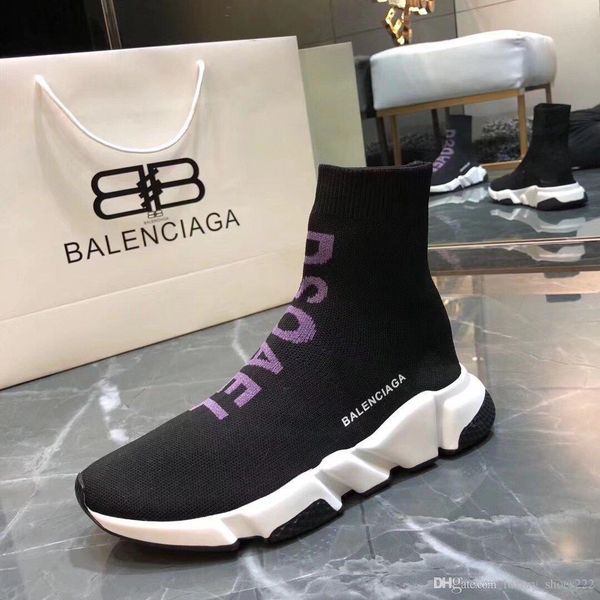 size 35-45 with original box r luxury casual shoes, fashion letter knit socks boots speed clear sole casual sneakers,cc
size 35-45 with original box r luxury casual shoes, fashion letter knit socks boots speed clear sole casual sneakers,cc