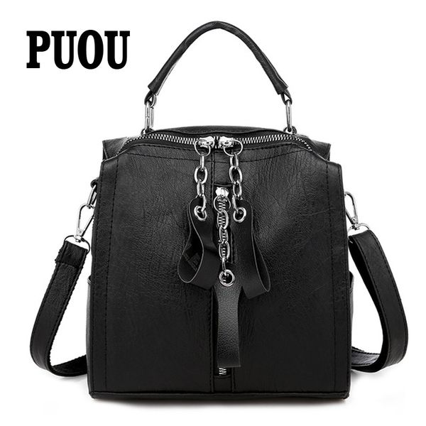 multifunctional backpack 2020 new ladies backpack soft pu leather travel bag personality slider bag brown
multifunctional backpack 2020 new ladies backpack soft pu leather travel bag personality slider bag brown