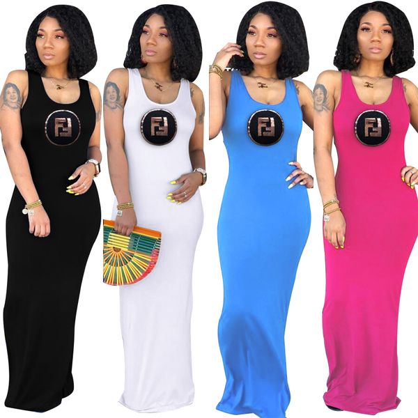 elegant women maxi dress sleeveless o-neck high stretch tank robe summer beach boho long dress vestidos, Black;gray
elegant women maxi dress sleeveless o-neck high stretch tank robe summer beach boho long dress vestidos, Black;gray