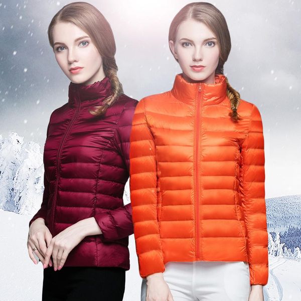 2019 thin and slim slimming large size collar women's down jacket women's autumn and winter new down jacket red casaco abrigos, Black
2019 thin and slim slimming large size collar women's down jacket women's autumn and winter new down jacket red casaco abrigos, Black