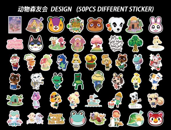 50 pcs mixed animals together waterproof skateboard sticker for car luggage guaitar skateboard phone lapbicycle moto graffiti stickers
50 pcs mixed animals together waterproof skateboard sticker for car luggage guaitar skateboard phone lapbicycle moto graffiti stickers