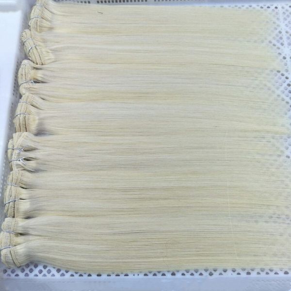 color 613 straight wave virgin indian hair weaving blonde hair weft 3 bundles lot free, Black
color 613 straight wave virgin indian hair weaving blonde hair weft 3 bundles lot free, Black