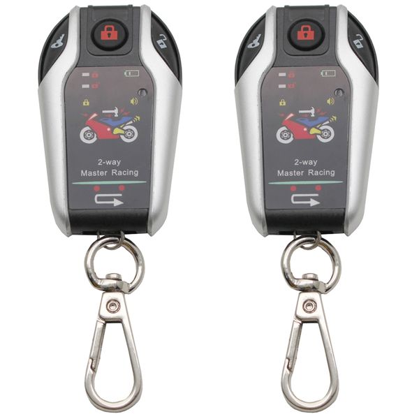 mayitr 1set two way motorcycle alarm anti-theft system remote engine start skeyless driving burglary 5m auto-lock alarm car
mayitr 1set two way motorcycle alarm anti-theft system remote engine start skeyless driving burglary 5m auto-lock alarm car