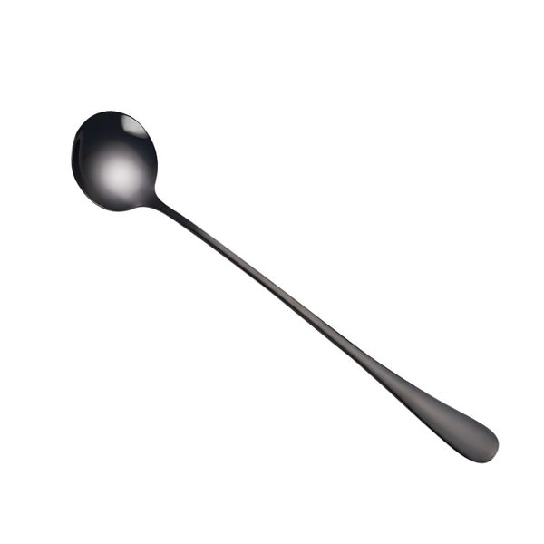 stainless steel round head long spoon colorful spoon long handle spoon tableware coffee drinking utensils kitchen gadgets #10
stainless steel round head long spoon colorful spoon long handle spoon tableware coffee drinking utensils kitchen gadgets #10