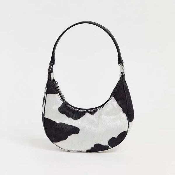 british new fashion bag mini cow pattern handbag 2020 spring single shoulder bag bolsos elegantes de mujer