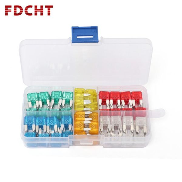 fdcht 120pcs mini car fuses 5a 10a 15a 20a 25a 30a amp blade fuse set zinc alloy plastic material for auto car truck with clip
fdcht 120pcs mini car fuses 5a 10a 15a 20a 25a 30a amp blade fuse set zinc alloy plastic material for auto car truck with clip