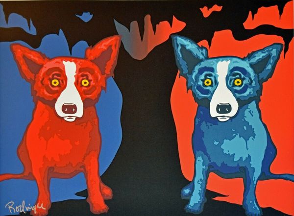 george rodrigue blue dog be my valentine home decor handpainted &hd print oil painting on canvas wall art canvas pictures 200113
george rodrigue blue dog be my valentine home decor handpainted &hd print oil painting on canvas wall art canvas pictures 200113