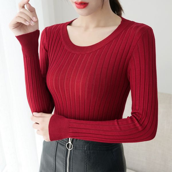women's sweaters women pullovers spring autumn slim fitted kniteed green red gray black female, White;black
women's sweaters women pullovers spring autumn slim fitted kniteed green red gray black female, White;black