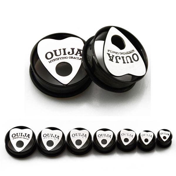 pair ouija ear plug eyelet single flared flesh tunnel ear plugs expander stretchers gauges earrings body jewelry, Slivery;golden
pair ouija ear plug eyelet single flared flesh tunnel ear plugs expander stretchers gauges earrings body jewelry, Slivery;golden