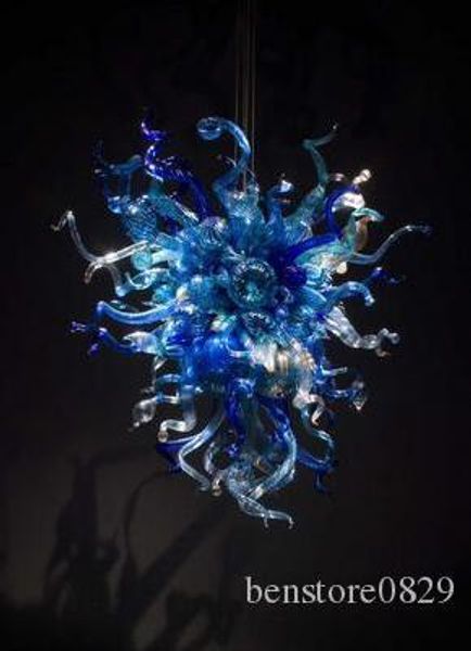 pure colored art glass chandelier blue colored blown glass borosilicate glass chandelier modern led light source artistic lamps
pure colored art glass chandelier blue colored blown glass borosilicate glass chandelier modern led light source artistic lamps