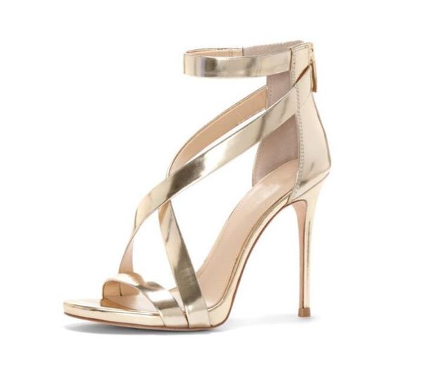 summer sandal ladies gold fish mouth sandals women's high heels ladies ankle strap buckle sandals size 34-43, Black 
summer sandal ladies gold fish mouth sandals women's high heels ladies ankle strap buckle sandals size 34-43, Black