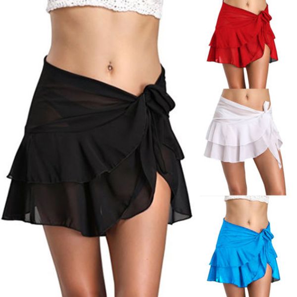 new women lace chiffon tutu sundress beach bikini cover ups ladies summer swimwear sarong wrap pareo skirt swimsuit bathing suit, Blue;gray
new women lace chiffon tutu sundress beach bikini cover ups ladies summer swimwear sarong wrap pareo skirt swimsuit bathing suit, Blue;gray