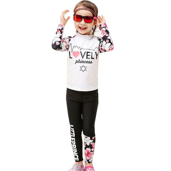 3-10 year girl two pieces suit children long sleeve swimsuit 2019 kid cute letter print swimwear baby bathing suit
3-10 year girl two pieces suit children long sleeve swimsuit 2019 kid cute letter print swimwear baby bathing suit