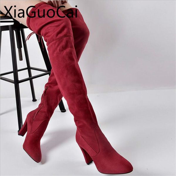 women long boots spring and autumn rome female over-the-knee boots solid motorcycles for girls, Black
women long boots spring and autumn rome female over-the-knee boots solid motorcycles for girls, Black