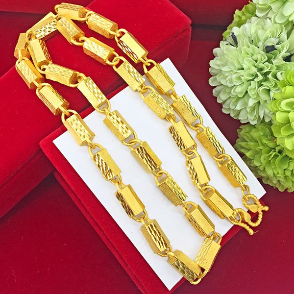 solid heavy chain 18k yellow gold filled classic mens necklace domineering jewelry hip hop style, Silver
solid heavy chain 18k yellow gold filled classic mens necklace domineering jewelry hip hop style, Silver