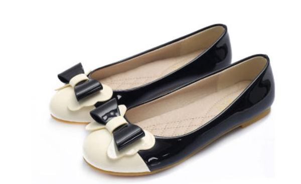2018 women's shoes in spring and autumn with new style flat bottom round head, Black
2018 women's shoes in spring and autumn with new style flat bottom round head, Black