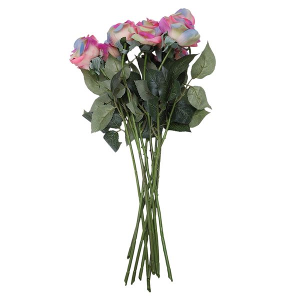 10 pcs latex real touch rose decor rose artificial flowers silk flowers floral wedding bouquet home party design flowers(rainbow
10 pcs latex real touch rose decor rose artificial flowers silk flowers floral wedding bouquet home party design flowers(rainbow