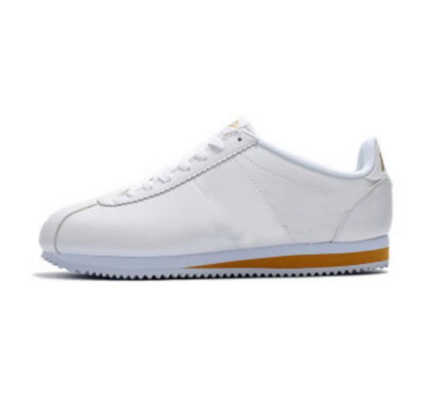 classic cortez basic leather casual shoes fashion men women black white red golden men sneakers size 36-45
classic cortez basic leather casual shoes fashion men women black white red golden men sneakers size 36-45