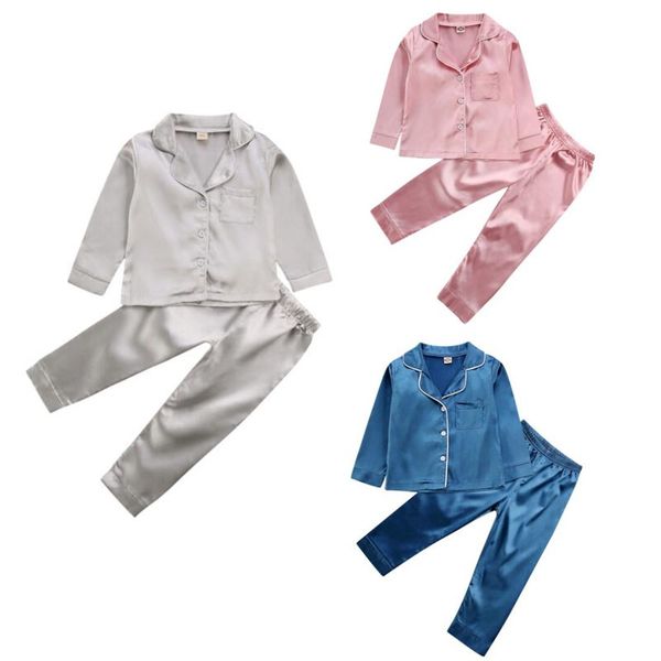1-7y child kids baby boy girls pajama sets long sleeve v neck pants solid pajamas sleepwear outfits, Blue;red
1-7y child kids baby boy girls pajama sets long sleeve v neck pants solid pajamas sleepwear outfits, Blue;red