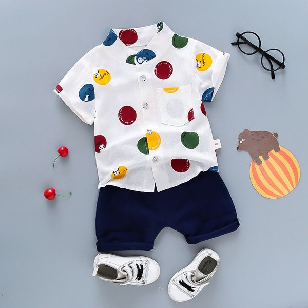 summer children cotton baby boys clothes printed shirt solid shorts 2pcs/sets infant leisure out kids fashion toddler tracksuits, White
summer children cotton baby boys clothes printed shirt solid shorts 2pcs/sets infant leisure out kids fashion toddler tracksuits, White