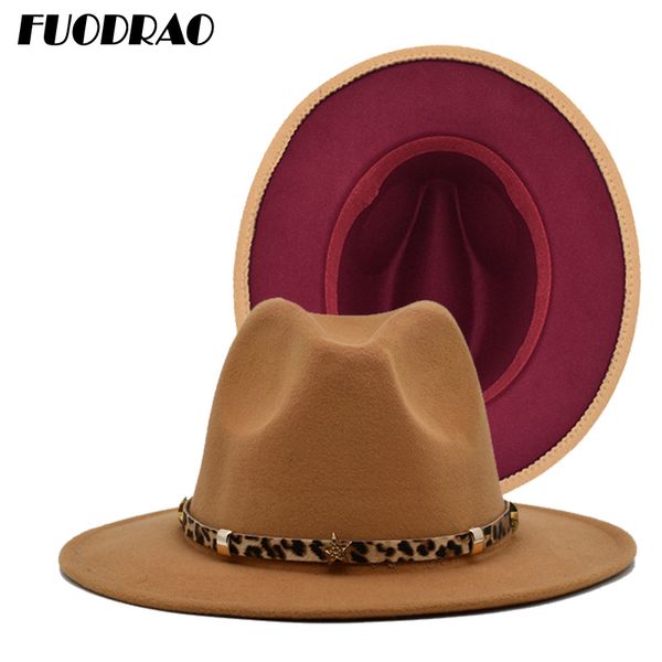 fuodrao ladies outdoor autumn and winter warm hat sun hat men's fedora classic wide-brimmed felt imitation eool f50, Blue;gray
fuodrao ladies outdoor autumn and winter warm hat sun hat men's fedora classic wide-brimmed felt imitation eool f50, Blue;gray