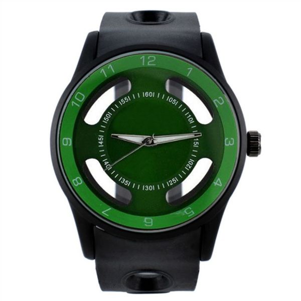 Image of Fashion Brand Watches women men Rubber band quartz wrist watch N06