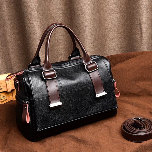 women cowhide leather bag vintage messenger bags shoulder handbag women handle thread fashion totes
women cowhide leather bag vintage messenger bags shoulder handbag women handle thread fashion totes
