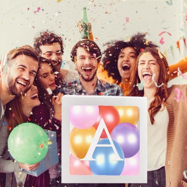 alphabet transparent pvc packing boxes balloon surprise box festive party accessories wedding proposing birthday decoration
alphabet transparent pvc packing boxes balloon surprise box festive party accessories wedding proposing birthday decoration