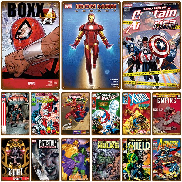 2020 super hero x-men декор стены металл знак искусство tin вход потертый chic металл картина металл декор урожай плакат ресторан бар украше
2020 super hero x-men декор стены металл знак искусство tin вход потертый chic металл картина металл декор урожай плакат ресторан бар украше