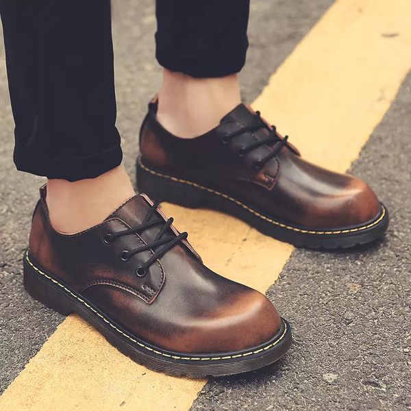 breathable men's oxford mens shoes brand new shoes men flats fashion genuine leather casual work, Black
breathable men's oxford mens shoes brand new shoes men flats fashion genuine leather casual work, Black