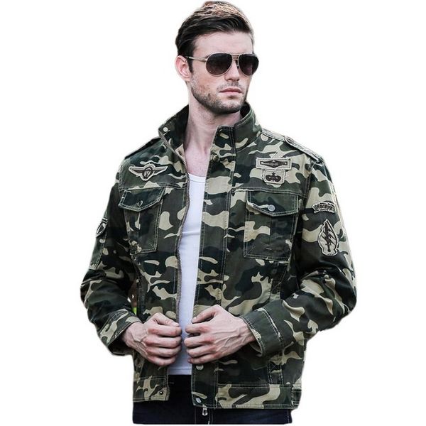 2019 vxo mens jacket army jacket men camouflage tactical camouflage casual fashon bomber jackets loose, Black;brown
2019 vxo mens jacket army jacket men camouflage tactical camouflage casual fashon bomber jackets loose, Black;brown