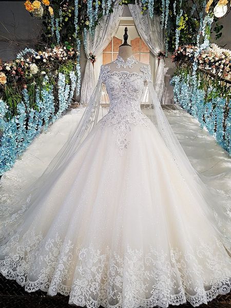 ball gown wedding dress white applique lace-up vestido de novia plus size bridal dress custom made
ball gown wedding dress white applique lace-up vestido de novia plus size bridal dress custom made