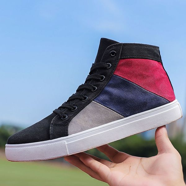 quality high men casual shoes breathable fashion sneakers man shoes lace-up canvas men plus size 39-47 chaussure homme, Black
quality high men casual shoes breathable fashion sneakers man shoes lace-up canvas men plus size 39-47 chaussure homme, Black